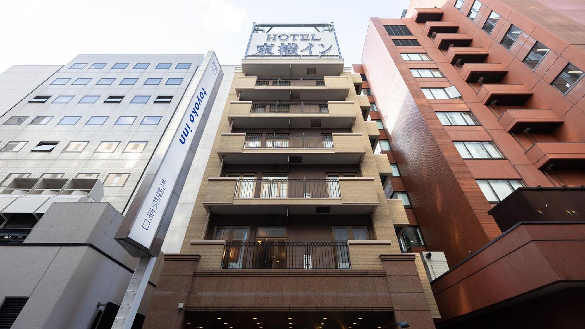 Toyoko Inn Hokkaido Sapporo-Eki Minami-Guchi Buitenkant foto